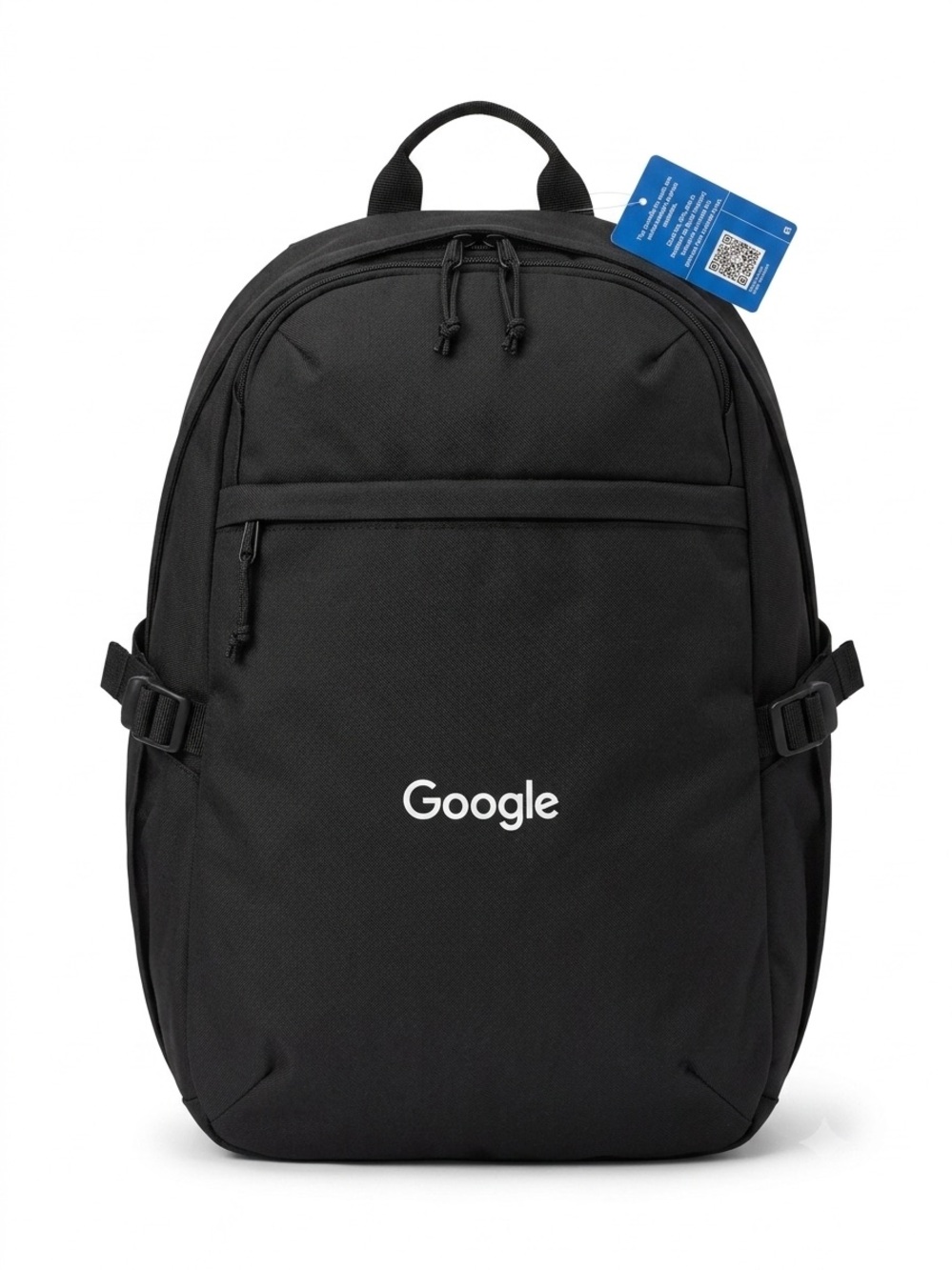 Brand New With Tags Gemline Google Black Logo Tech Backpack